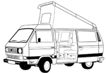 VW Bus T3 Westfalia Spezialteile