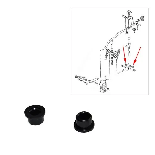 VW Bus T4 Buchse fr Schaltstange - 2 Stck