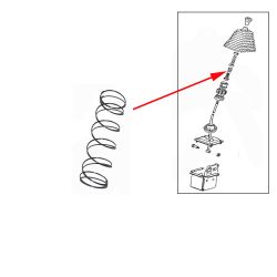 VW Bus T3 Druckfeder unten fr Schalthebel