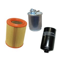 VW Bus T4 Inspektionspaket Luftfilter rund lfilter Dieselfilter 2,4 2,5 D