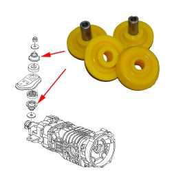 VW Bus T3 Getriebelager hinten Syncro Powerflex