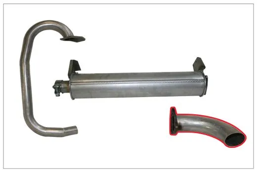 VW Bus T3 Auspuff Endst�ck 1,6 TD JX