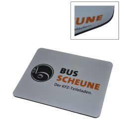 Maus-Pad mit Bus-Scheune-Logo