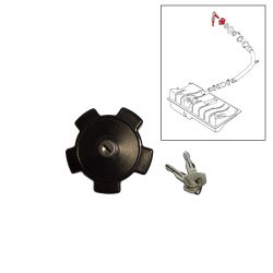 VW Golf 1 Cabrio Jetta Tankdeckel mit Belftung