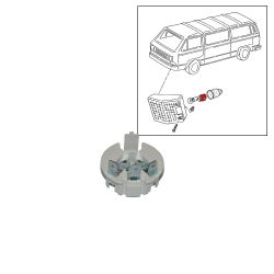 VW Bus T3 Lampenfassung fr Blinkerbirne 2-polig