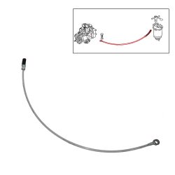 VW Bus T3 Kraftstoffleitung von Pumpe zum Filter Vorlauf