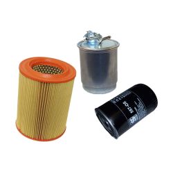 VW Bus T4 Inspektionspaket Luftfilter rund lfilter Dieselfilter 1,9 D