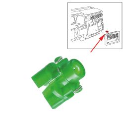 VW Bus T4 Lampentrger mit Glhlampe Klimabedienung ab 96