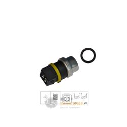 VW Bus T4 T5 Temperatursensor schwarz/gelb 4-polig