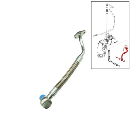 VW Bus T4 lrcklaufleitung Turbolader 1,9 TD ABL ab 01/96
