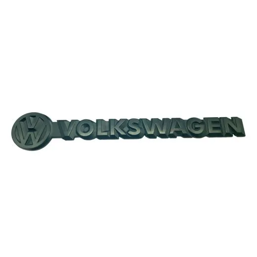 VW Bus T3 Schriftzug "Volkswagen" hinten schwarz