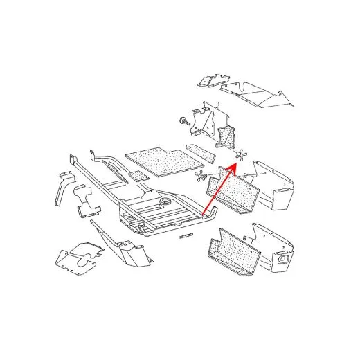 VW Bus T3 H�lse f�r D�mpfungswanne