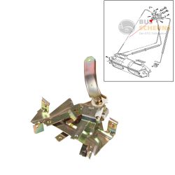 VW Bus T3 Frischluft- und Heizungsregulierung 4-Hebel
