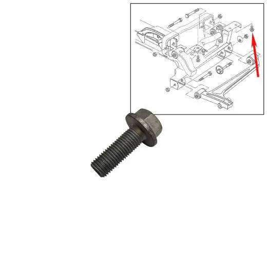 VW Bus T4 Sechskantschraube M12 hinten fr Aggregatetrger