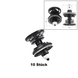 VW Bus T5 Halteclip fr Innenraumverkleidung - 10 Stck