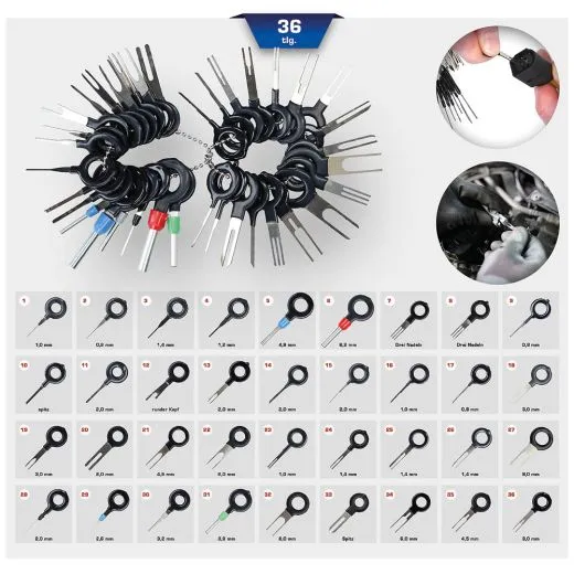 Entriegelungswerkzeugsatz - 36-teilig