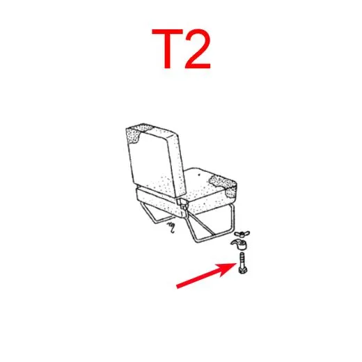 VW Bus T2 T3 T4 Lagerbockschraube Motorblock / Gaszug / Getriebe