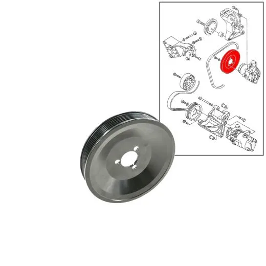 VW Bus T4 Riemenscheibe fr Keilrippenriemen Servopumpe