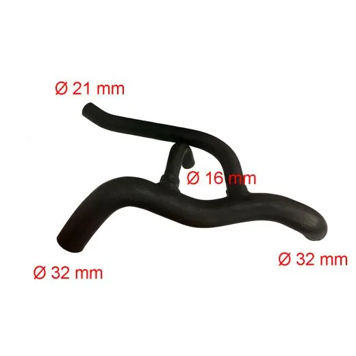 VW Bus T3 Wasserschlauch - Zylinderkopf / Khler CS 01/81-07/82