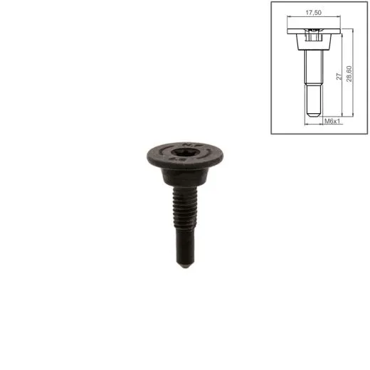 VW Bus T4 T5 Innensechsrund-Zylinderschraube (Torx) fr Stostange - 10 Stck