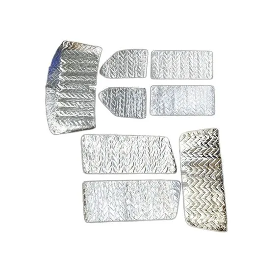 VW Bus T4 Thermomatten-Set kurzer Radstand mit Heckklappe - 8-teilig