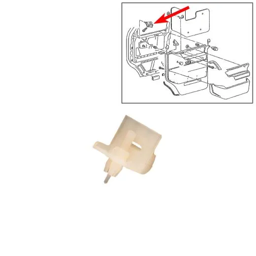VW Bus T4 Clip f�r T�rverkleidung