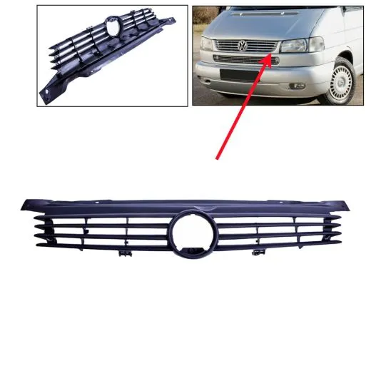 VW Bus T4 K�hlergrill schwarz lange Front