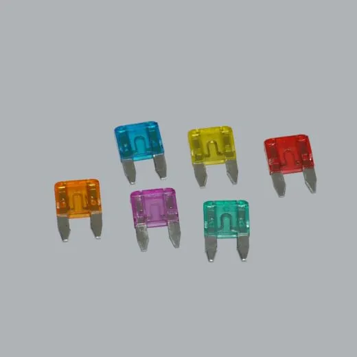 Autosicherungsset Mini-Flachstecksicherungen - 6 Stück