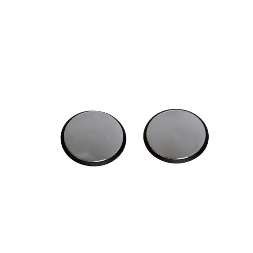 Blindstopfen / Zierschrauben-Set Ø 32 mm universell verchromt - 2 Stück