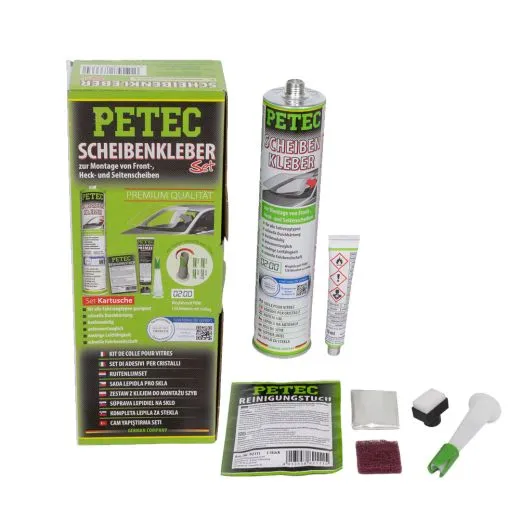 Petec Scheibenkleber für die Front- Heck- & Seitenscheibe