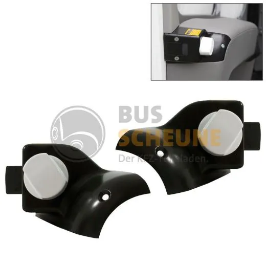 Riegelschloss für Fahzeugtüren innen, Fiat Ducato 250 ab Bj 2006 schwarz