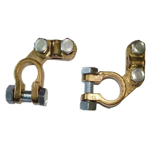 VW Bus Batteriepolklemmen Plus & Minus - 2 Stück