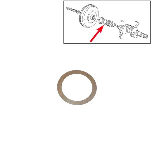 VW Bus T2 T3 Distanzscheibe 0,32 mm 1,6