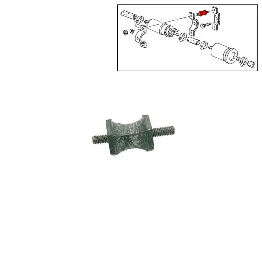 VW Bus T2 T3 Gummilager / Silentblock für Kraftstoffpumpe OE
