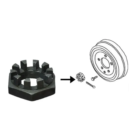 VW Bus T2 T3 Kronenmutter