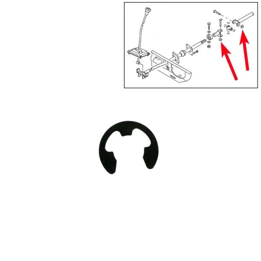 VW Bus T2 T3 T4 Sicherungsscheibe für Bolzen Schaltstange / Kreuzgelenk