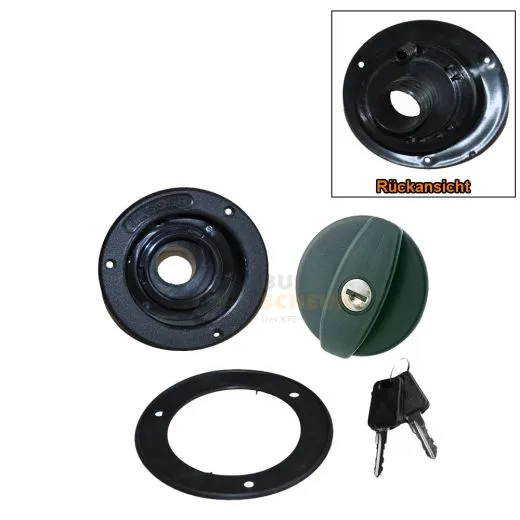 VW Bus T2 T3 Wassereinfüllstutzen mit Deckel & 2 Schlüssel