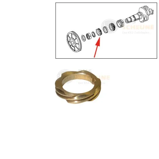 VW Bus T2 T3 Zündverteilerantriebsrad