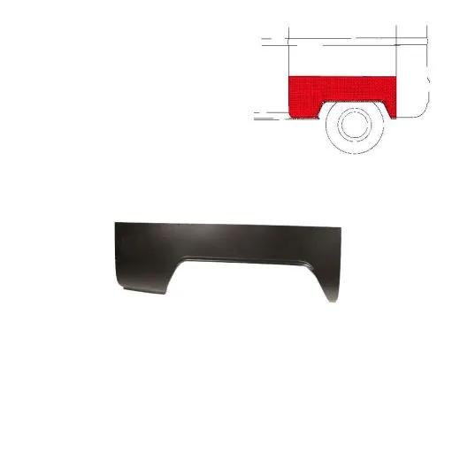 VW Bus T2b Reparaturblech Kotflügel hinten links