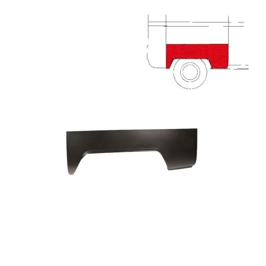 VW Bus T2b Reparaturblech Kotflügel hinten rechts