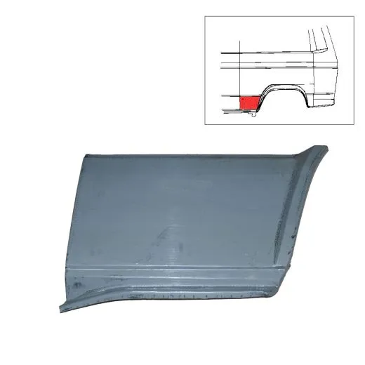 VW Bus T3 Anschlussblech Radlauf hinten links