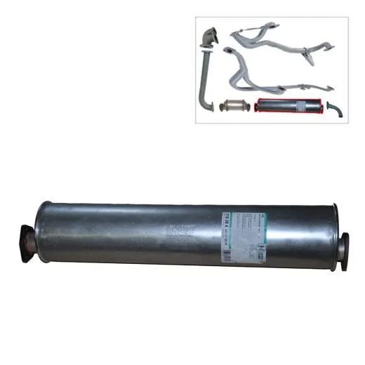 VW Bus T3 Auspuff-Endtopf kurz WBX 1,9 2,1 von Ernst