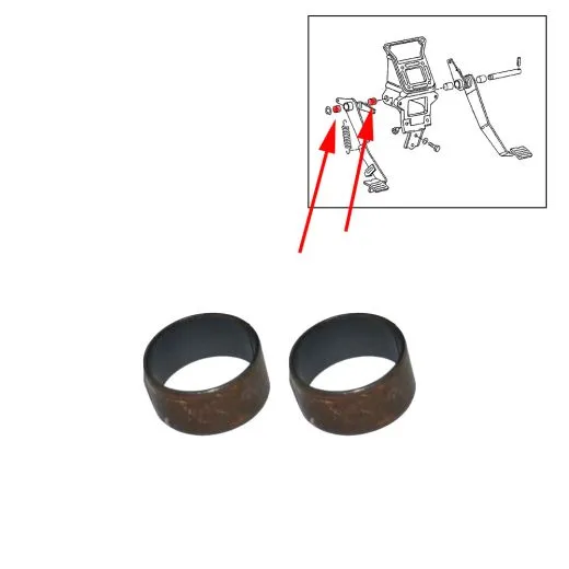 VW Bus T3 Buchse für Kupplungsfusshebel - 2 Stück