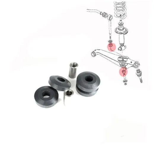 VW Bus T3 Dämpferring Koppelstange / Stabistütze - 4 Stück