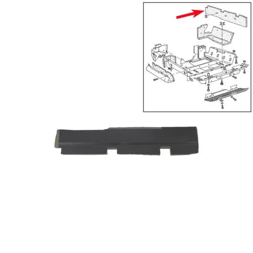 VW Bus T3 Dämpfung für Motorraum Pritsche & Doka Diesel