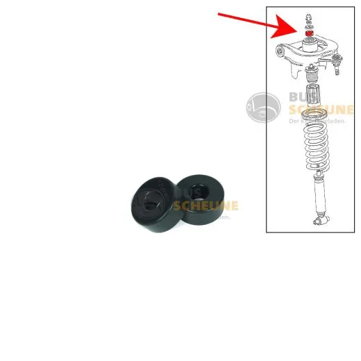 VW Bus T3 Dämpfungsring für Stoßdämpfer oben 2 Stück Powerflex