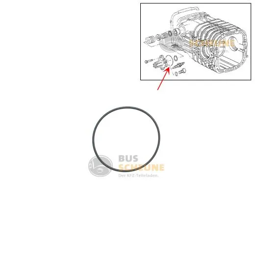 VW Bus T3 Dichtring für Verschlussdeckel am Getriebe OE
