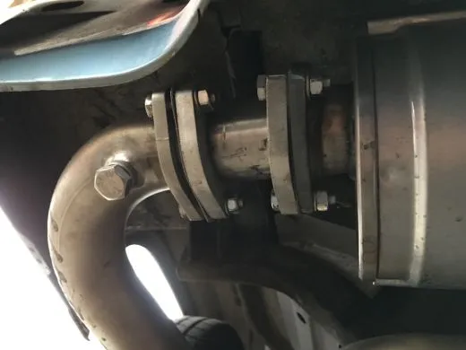 VW Bus T3 Distanzstück für DJ-Endtopf Edelstahl