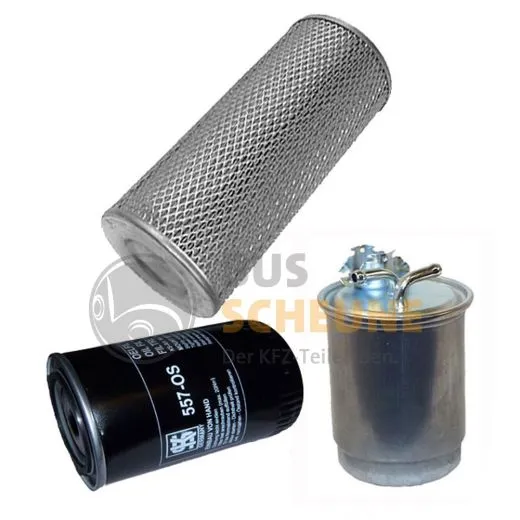 VW Bus T3 Filter-Set 1,6 TD JX mit Vorwärmung