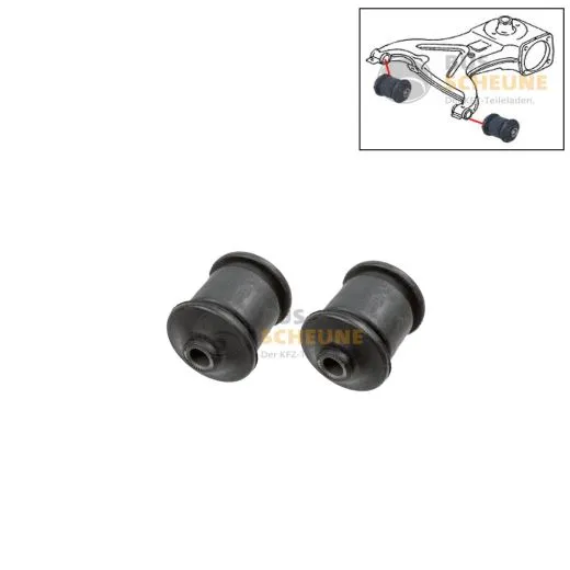 VW Bus T3 Gummilager für Hinterachsschenkel - 2 Stück OE